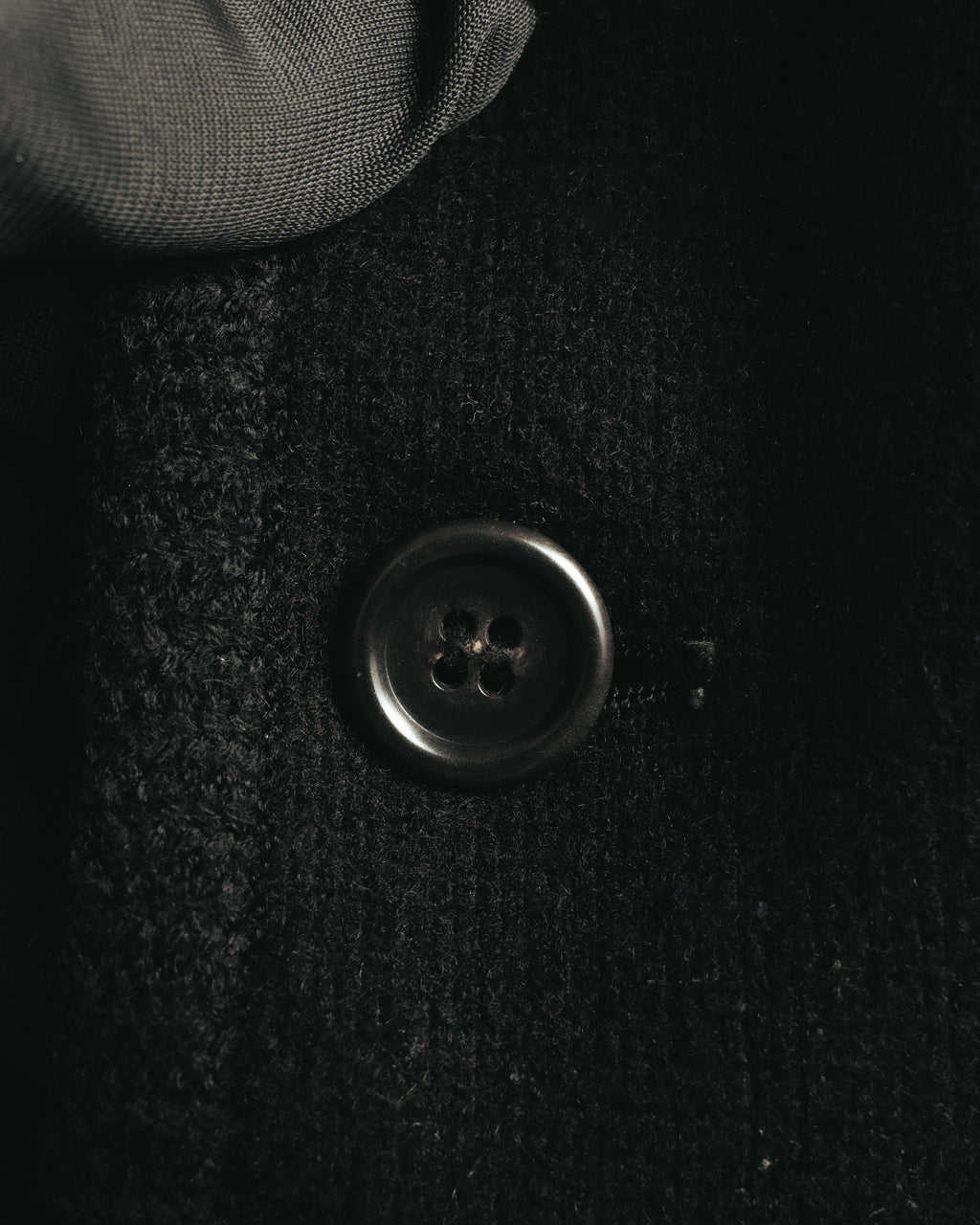 “Christian Dior MONSIEUR” 80’s-90’s Ribbed collar oversized wool field jacket