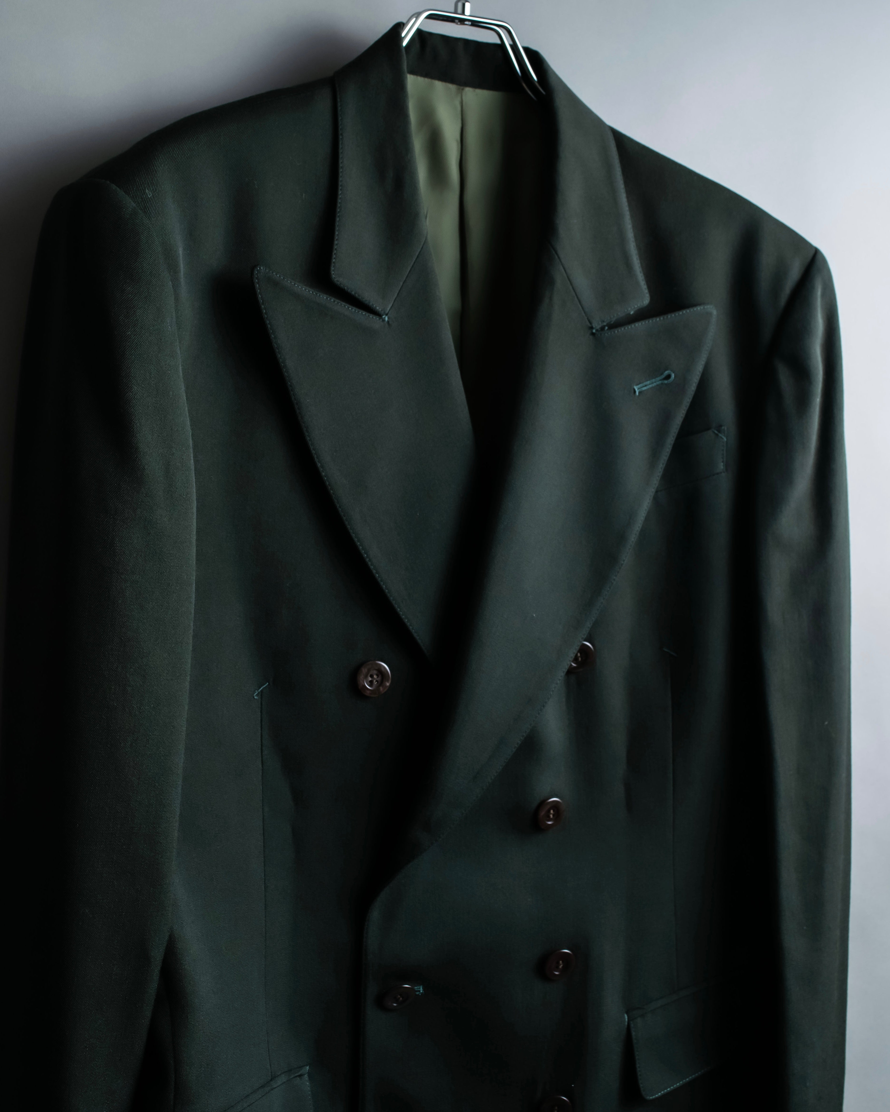 “Jean Paul Gautier” Patterned lining 8B double jacket set up