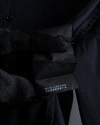 “BALENCIAGA” Button-down collar relaxed shirt