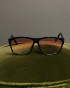 “Christian Dior” 70’s-80’s textured optyl square sunglasses