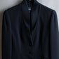 "GIORGIO ARMANI" 100% silk shawl collar shaped tailored jacket