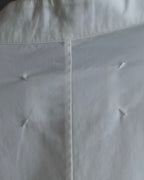 "MAISON MARGIELA" 18AW No-collar design Super long shirt