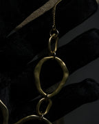 "Vintage organic ring necklace"