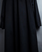 "Vintage raglan sleeve 100% cashmere stand-collar coat"