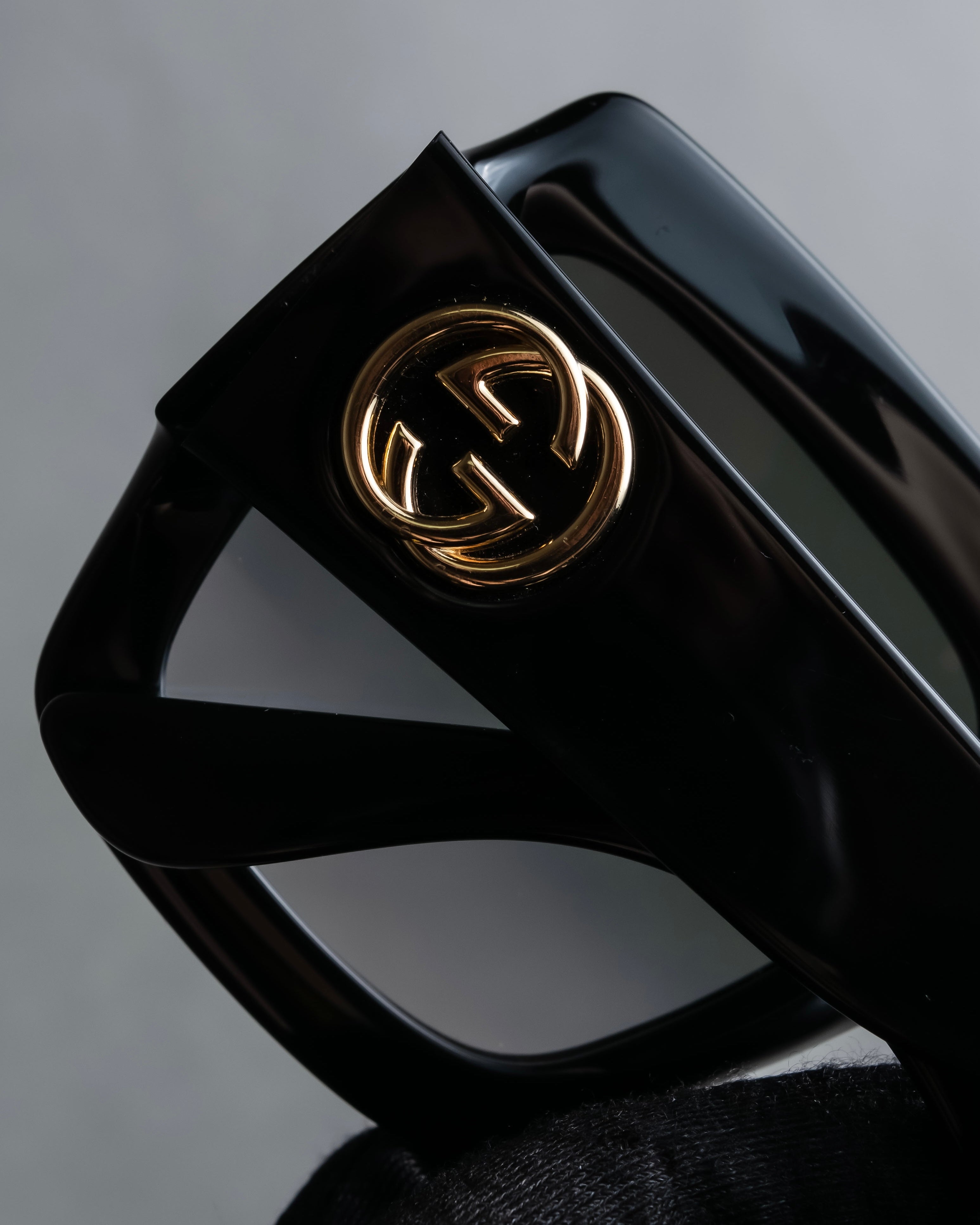 "GUCCI" GG medallion design square frame sunglasses