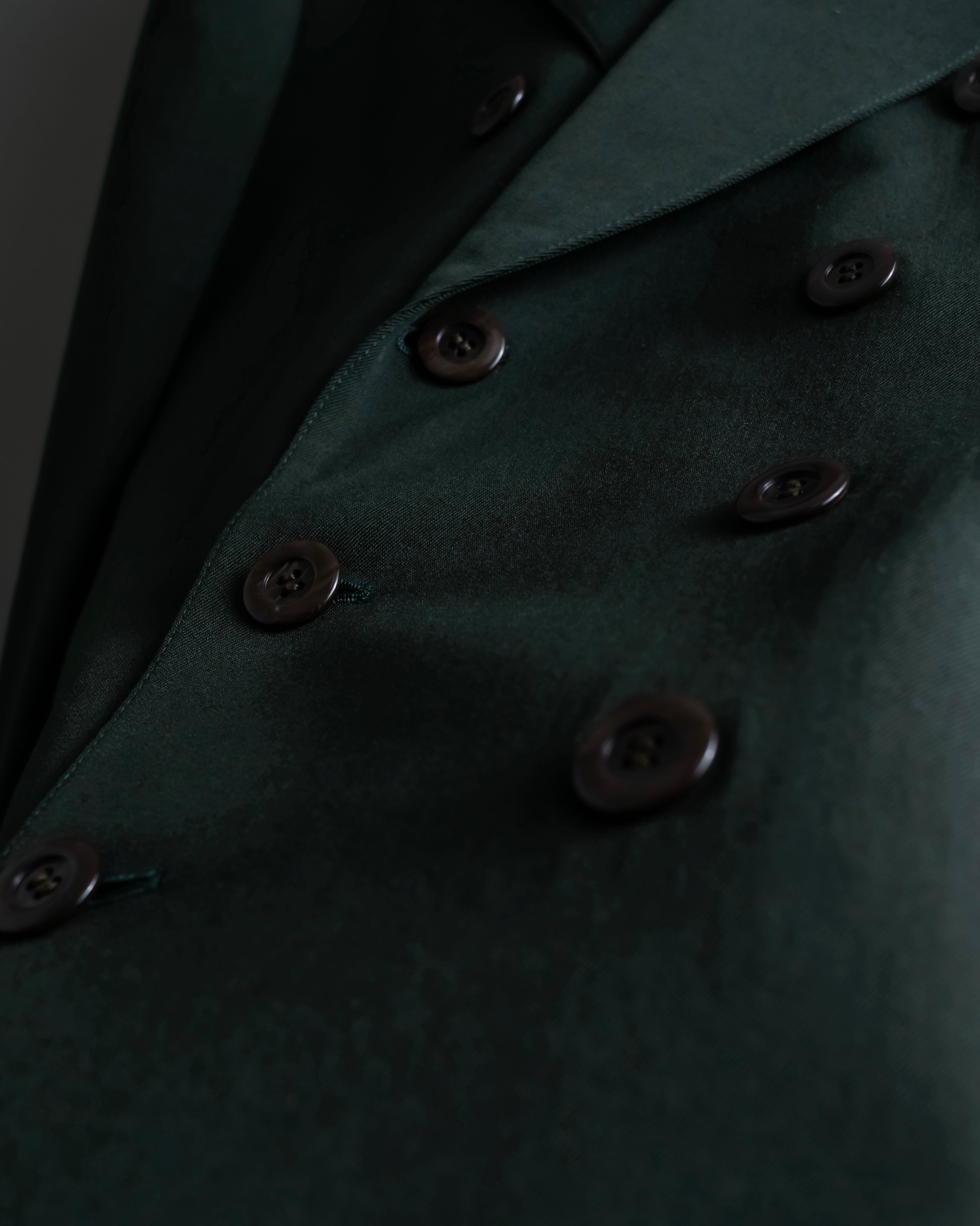 “Jean Paul Gautier” Patterned lining 8B double jacket set up