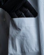 "COMME des GARCONS HOMME DEUX" Striped button-down shirt