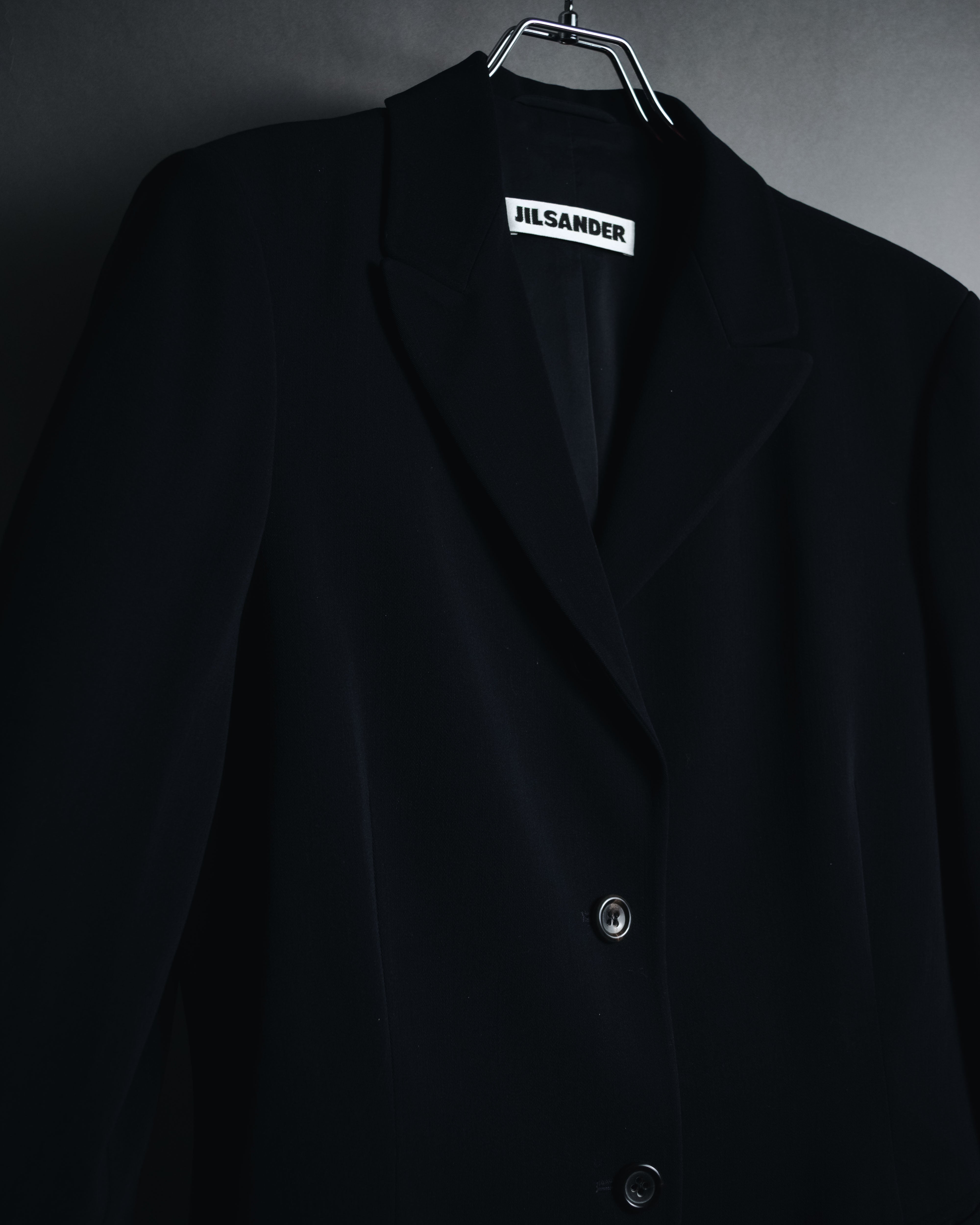 JIL SANDER (ジルサンダー) - テーラードジャケット - ブラック - 38