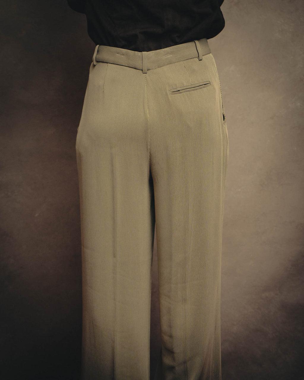 -SPECIAL- “HERMÈS“ Late 90’s-2010’s Fluid striped wide trousers