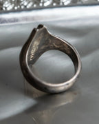 "GEORG JENSEN" Silver 925 cross detail 129 ring