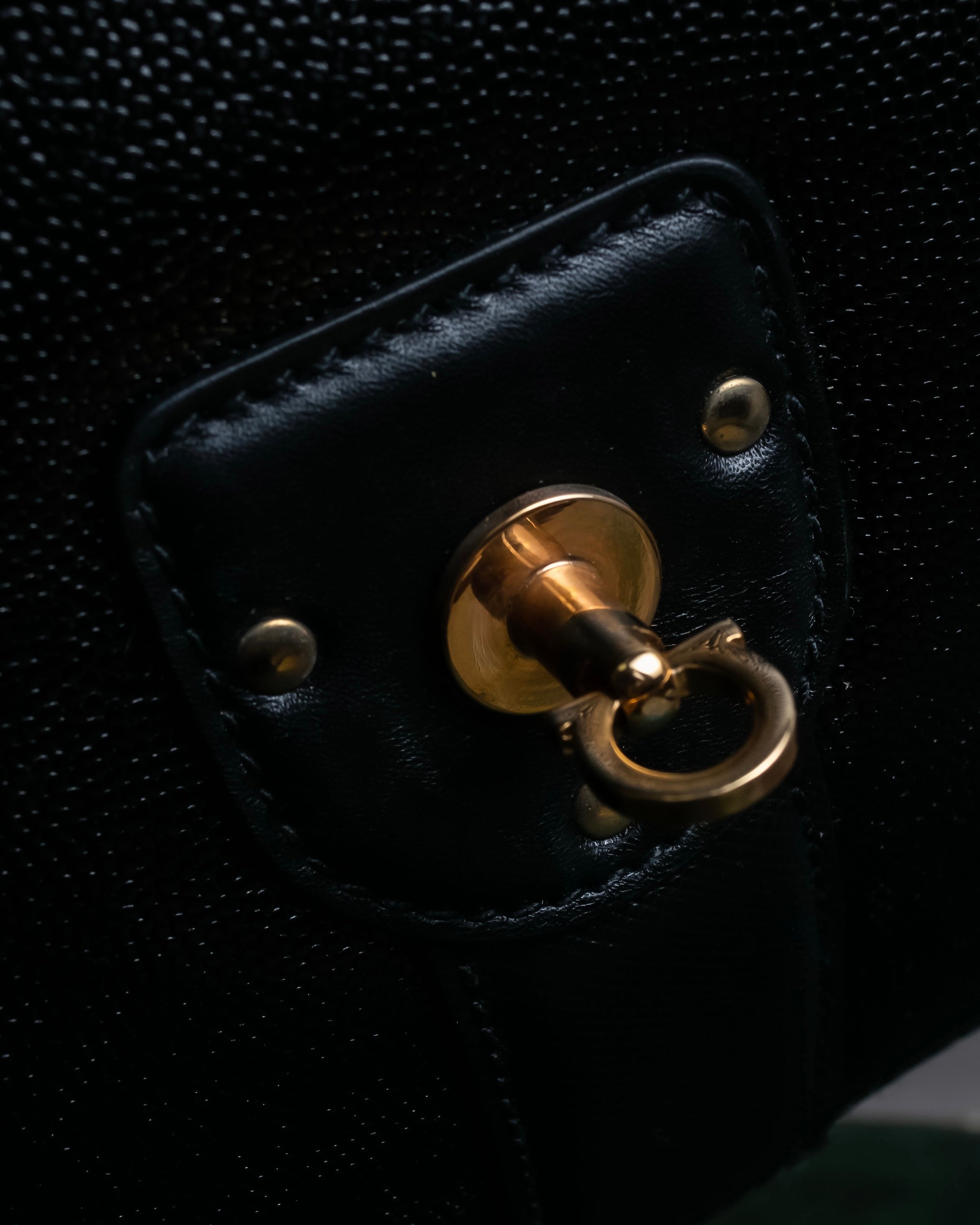 "Salvatore Ferragamo" Key-shaped Gancini motif design leather bag