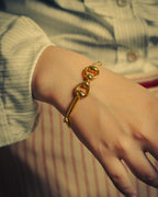 -SPECIAL- “CELINE” 70’s-80’s vintage horsebit link bracelet