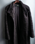 100% Vintage alpaca luxury long raglan coat