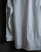 "GIVENCHY" Bosom panel design white shirt
