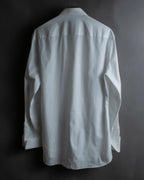 "GIVENCHY" Bosom panel design white shirt