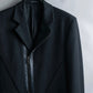 "GIORGIO ARMANI" Riders detail leather switching jacket