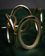 –SPECIAL– “Christian Dior” 90’s Sculptural oval link bracelet