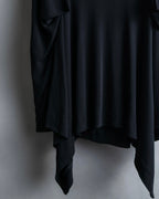 "Alexandar McQueen" Side fabric drape mid length skirt