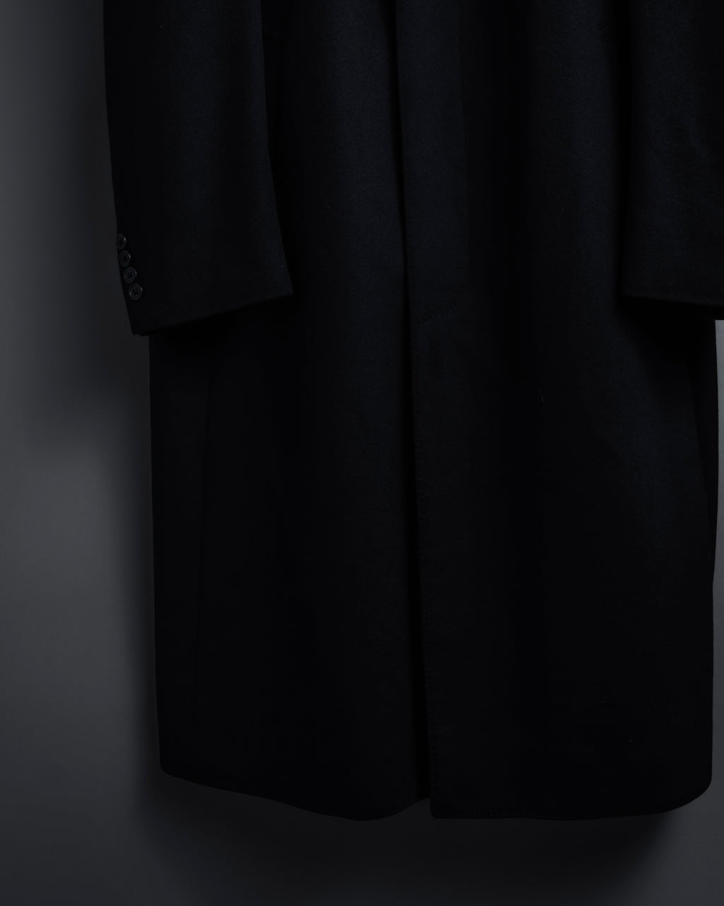 "BELLUMORE／ANTONIO FUSCO"
Fly front 100% cashmere chester coat