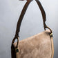 "Christian Dior" Suede material one handle shoulder bag