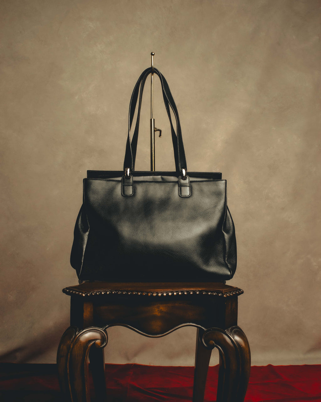 "LOEWE" 90's-00's Classic leather tote bag