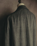 “Burberrys” 80’s Bedford wool balmacaan coat