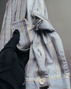 “VIKTOR & ROLF Monsieur” 00’s-10’s checked cotton dress shirt