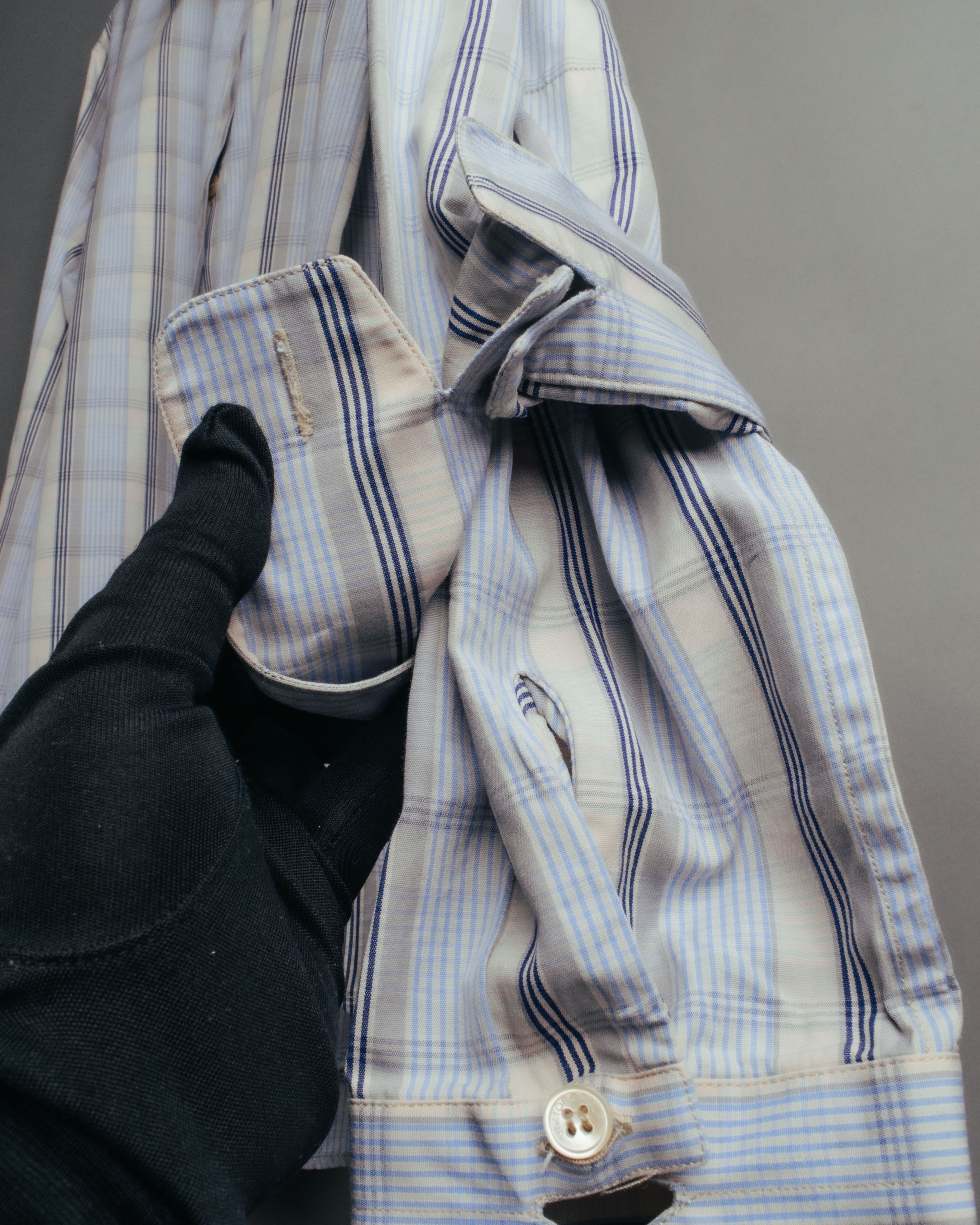 “VIKTOR & ROLF Monsieur” 00’s-10’s checked cotton dress shirt