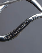 "Tiffany&Co" 1987 Leaf motif silver925 brooch