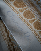 “Christian Dior” 80’s-90’s Classical cornucopia silk scarf