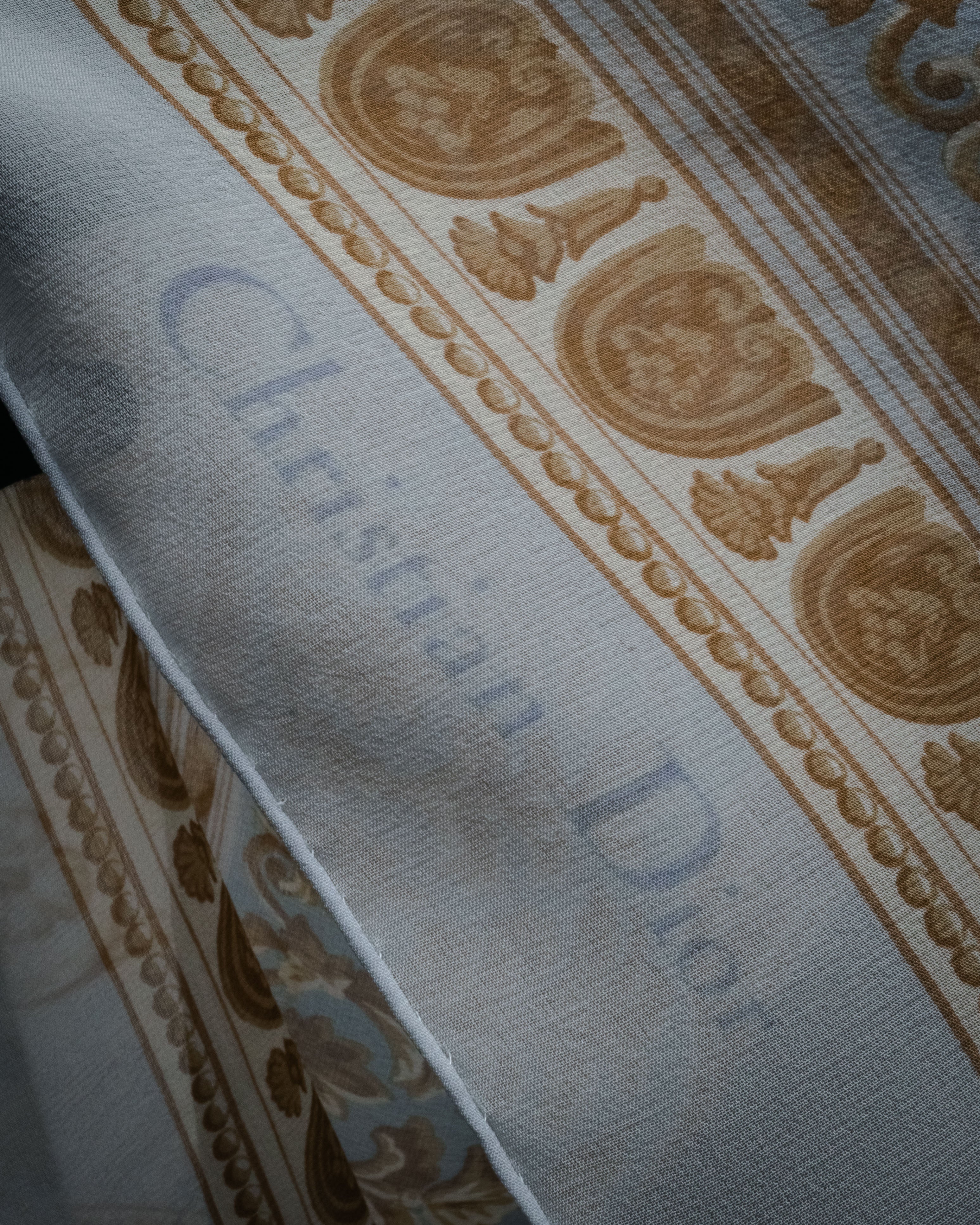 “Christian Dior” 80’s-90’s Classical cornucopia silk scarf