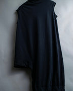 “Y’s 1998SS” Asymmetry designed high neck no sleeve top