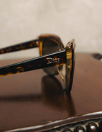 "Christian Dior" 2010's Glittered tortoiseshell sunglasses