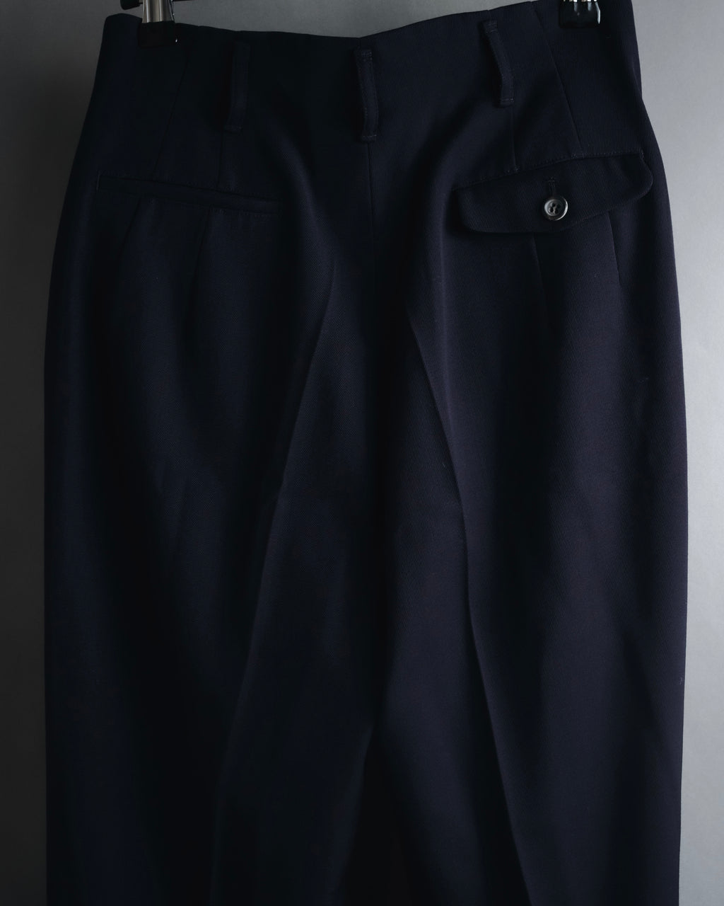 "JIL SANDER" 90’s pure new wool minimalist slacks