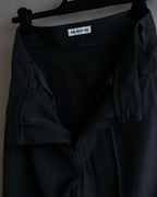 "BALENCIAGA" Beautiful draped full-length slacks