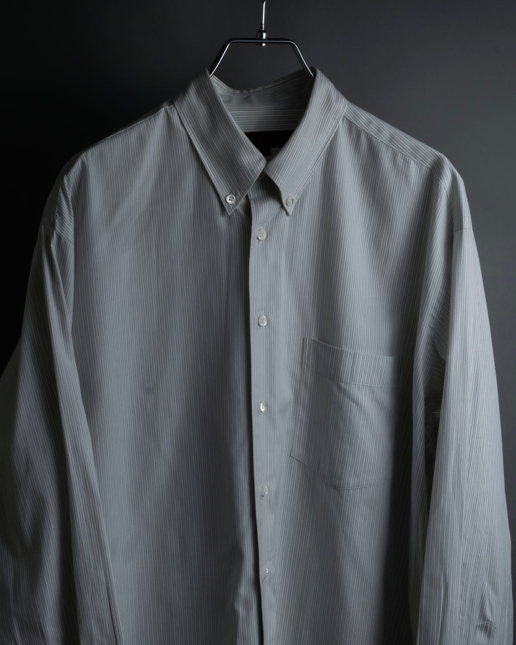 "COMME des GARCONS HOMME" Beautiful pinstripe button-down shirt