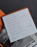 "HERMES" Silk fantaisie a cheval carré scarf 70