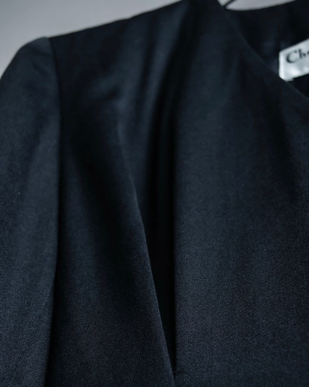 “Christian Dior” Beautiful shape no collar jacket