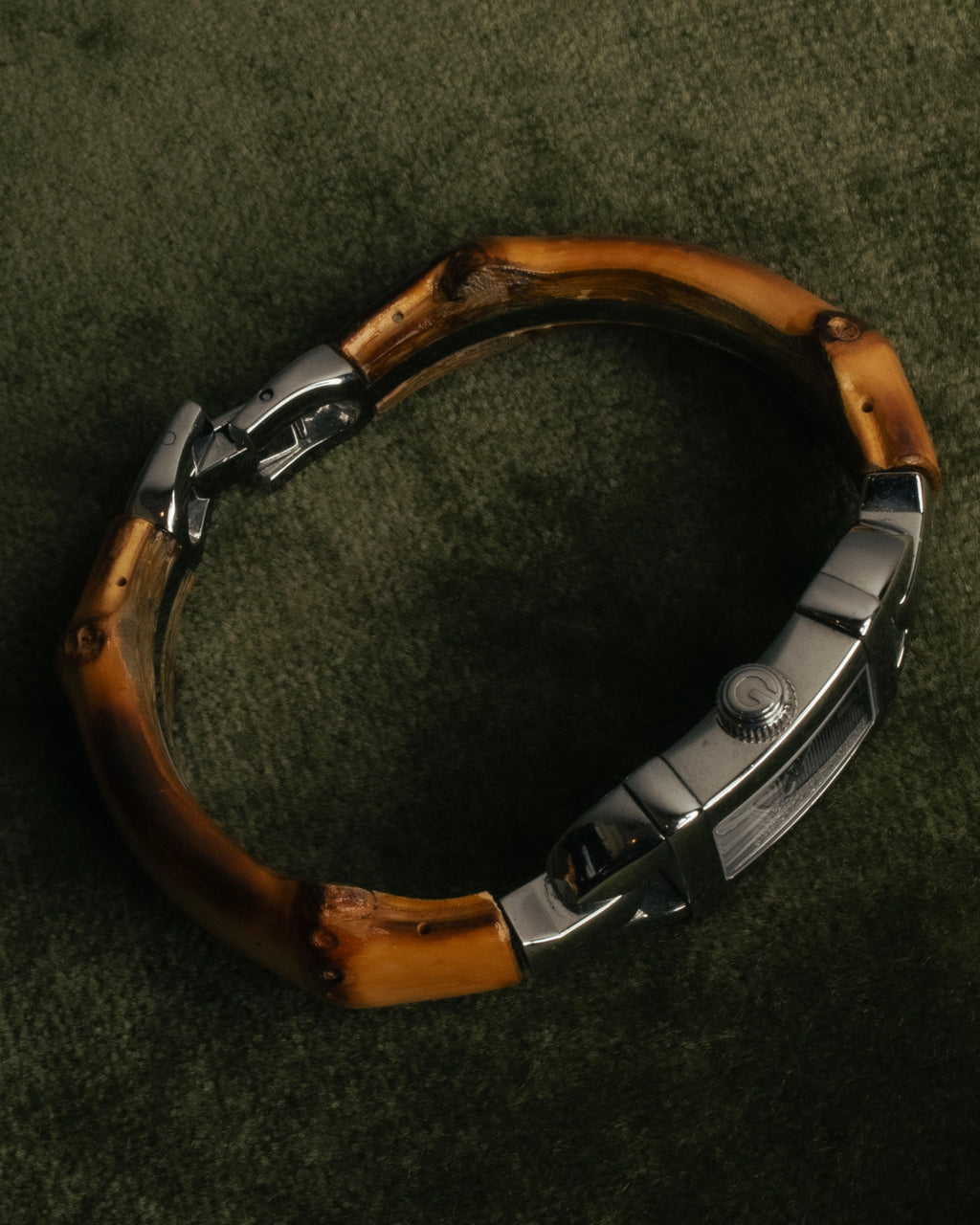 “GUCCI“ 00’s Bamboo bangle watch