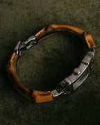 “GUCCI“ 00’s Bamboo bangle watch