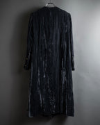 -SPECIAL- "CHANEL" 90's-00's Crushed velvet long dress