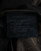 "GIORGIO ARMANI" 90's Oversized brown tailored jacket