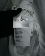 “PRADA” 10’s Linen tailored suit set