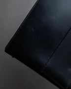 "CELINE" Ringlock design leather hand bag