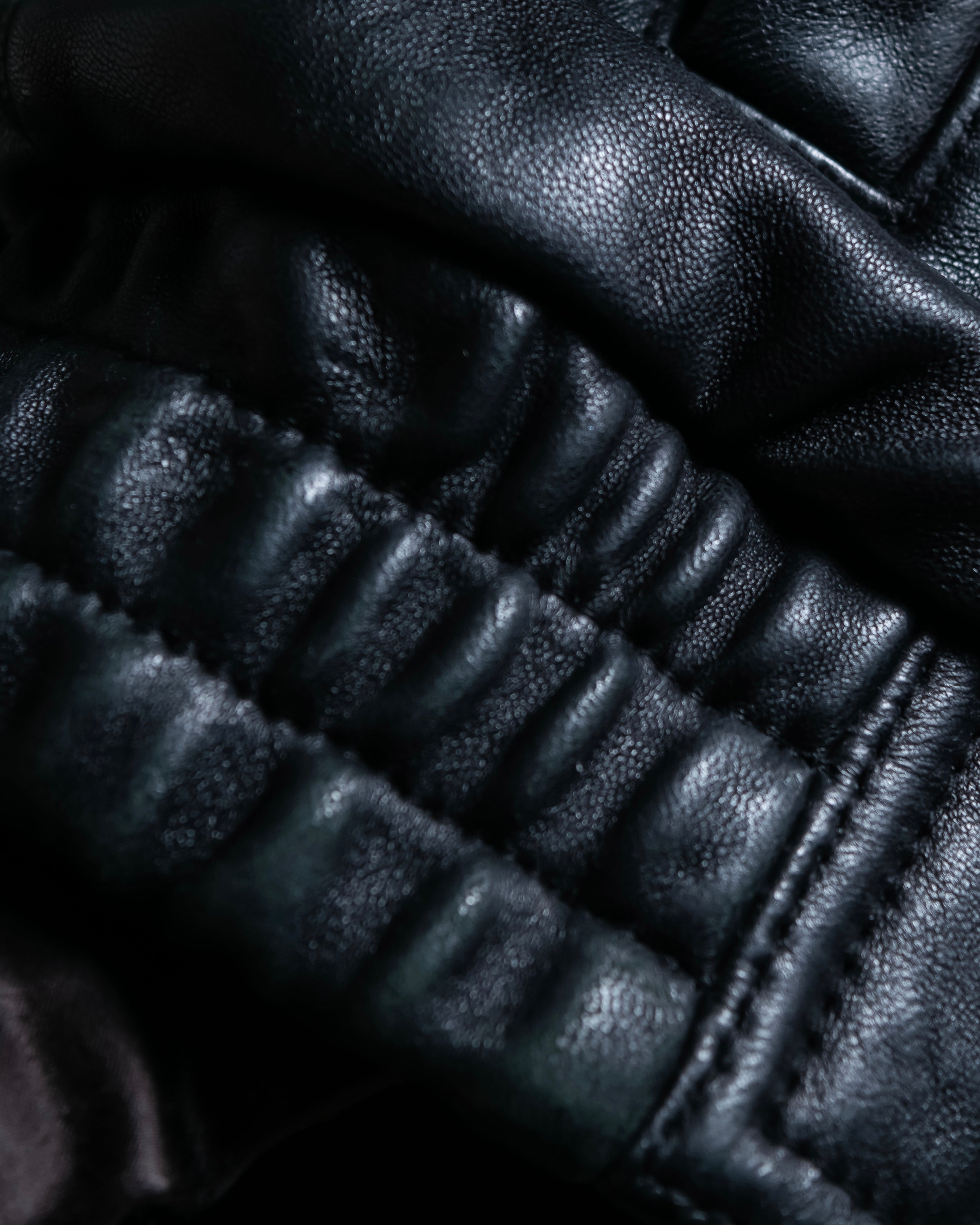 "M. JULIAN" High quality leather single riders blouson