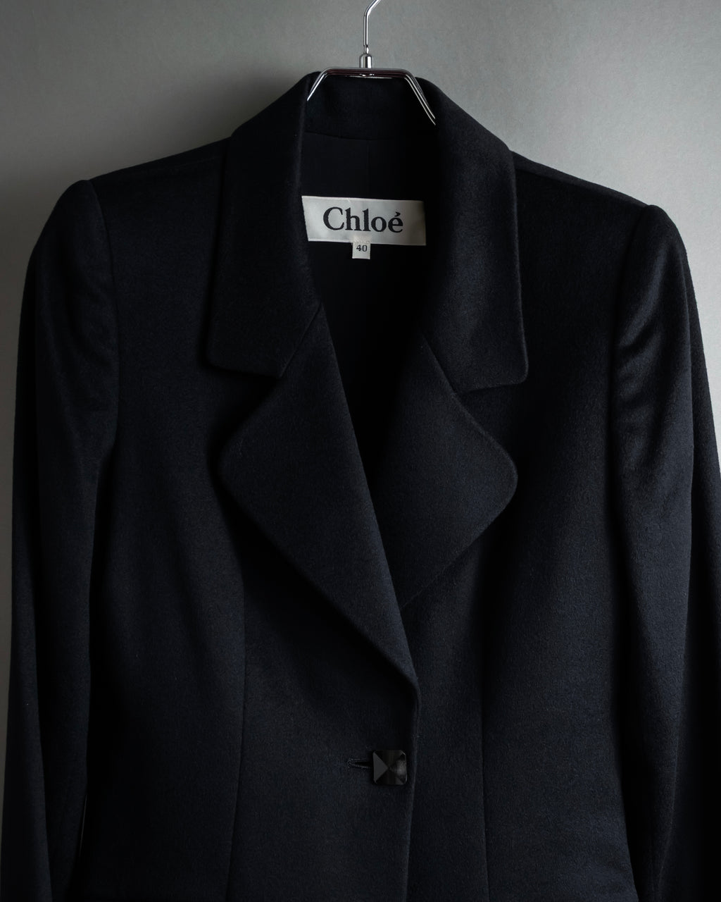 "Chloe" Iconic fastening design tailored jacket