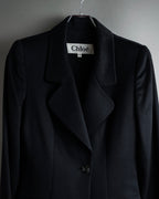 "Chloe" Iconic fastening design tailored jacket