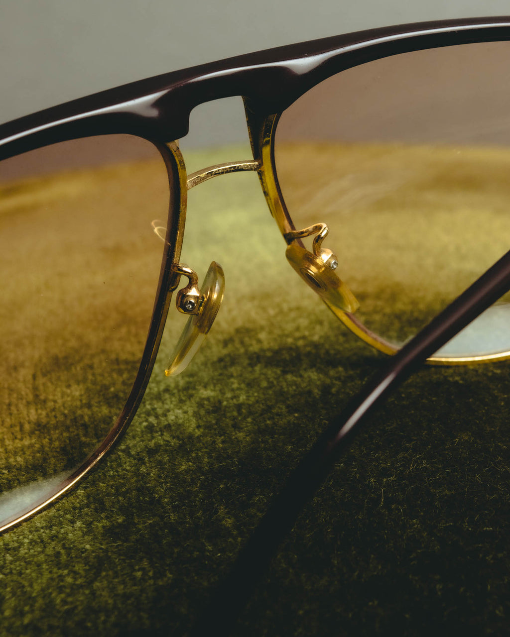 "BALENCIAGA" 80's-90's Oversized aviator sunglasses
