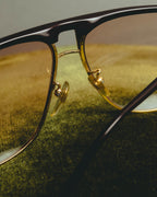 "BALENCIAGA" 80's-90's Oversized aviator sunglasses