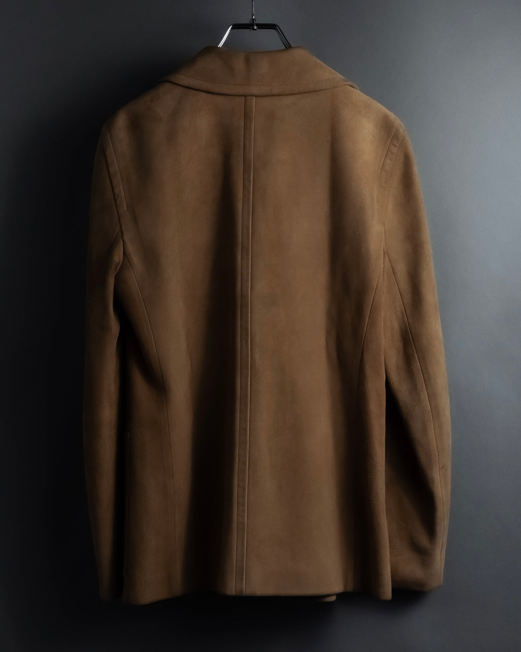 "CELINE" Relaxing design suede leather jacket